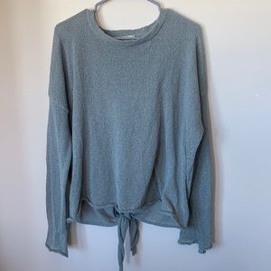 Open back sweater